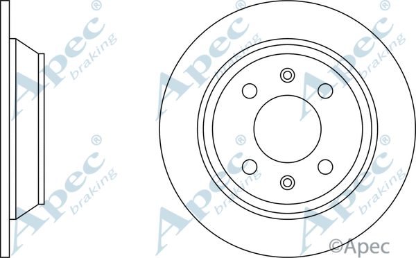 Brake Disc (DSK609)