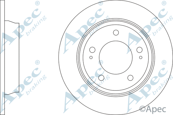 Brake Disc (DSK3381)