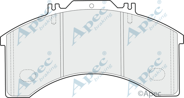 Brake Pad Set, disc brake (PAD851)