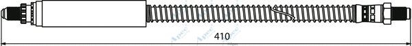 Brake Hose (HOS3933)