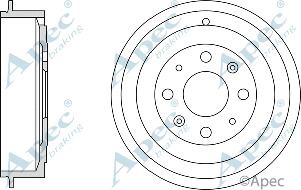Brake Drum (DRM9956)