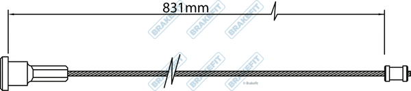 Cable Pull, parking brake (BBC3464)