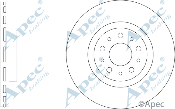 Brake Disc (DSK3388)
