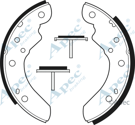 Brake Shoe Set (SHU147)