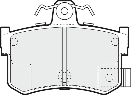 Brake Pad Set, disc brake (PD3413)