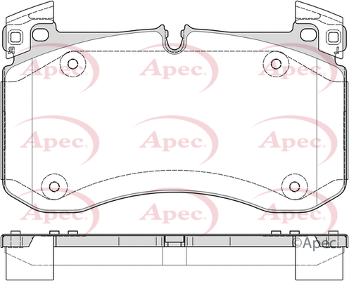 Brake Pad Set, disc brake (PAD2362)