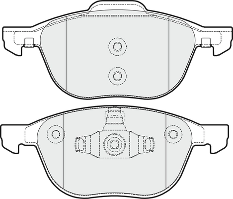 Brake Pad Set, disc brake (PD3082)