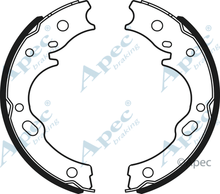 Brake Shoe Set (SHU775)