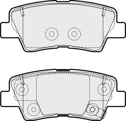 Brake Pad Set, disc brake (PD3906)
