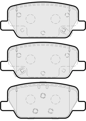 Brake Pad Set, disc brake (PD3936)