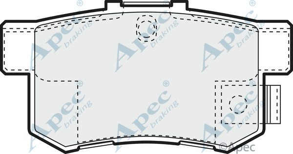 Brake Pad Set, disc brake (PAD1066)