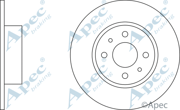 Brake Disc (DSK637)