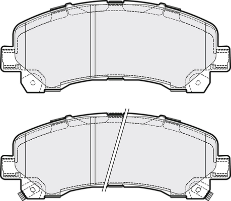 Brake Pad Set, disc brake (PD3342)