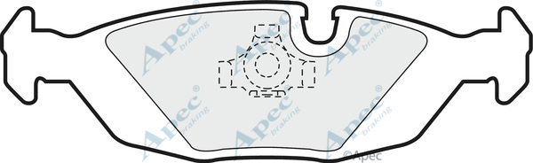 Brake Pad Set, disc brake (PAD676)