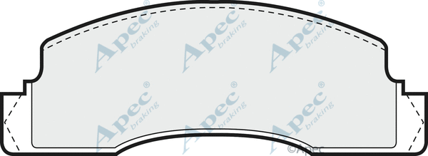 Brake Pad Set, disc brake (PAD288)