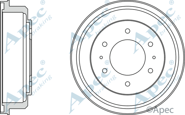 Brake Drum (DRM9711)