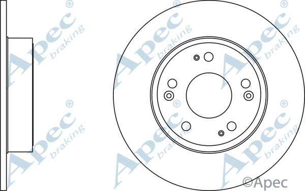 Brake Disc (DSK2651)
