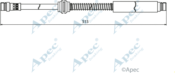 Brake Hose (HOS3942)