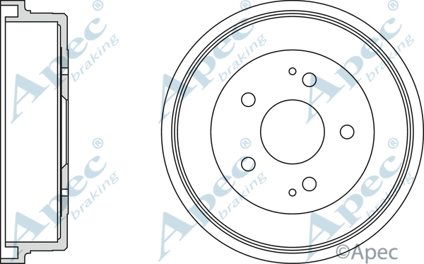 Brake Drum (DRM9172)