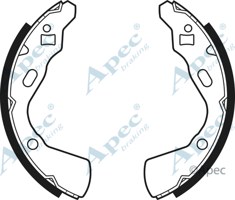 Brake Shoe Set (SHU473)