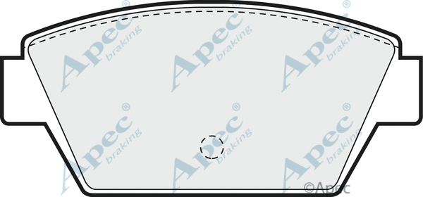 Brake Pad Set, disc brake (PAD536)