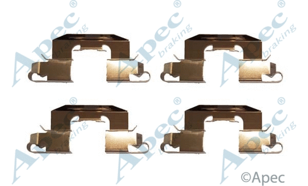 Accessory Kit, disc brake pad (KIT1080)