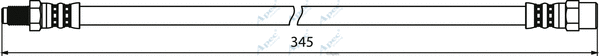 Brake Hose (HOS3953)