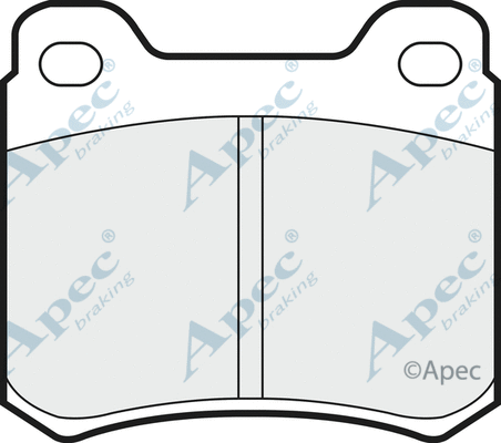 Brake Pad Set, disc brake (PAD405)
