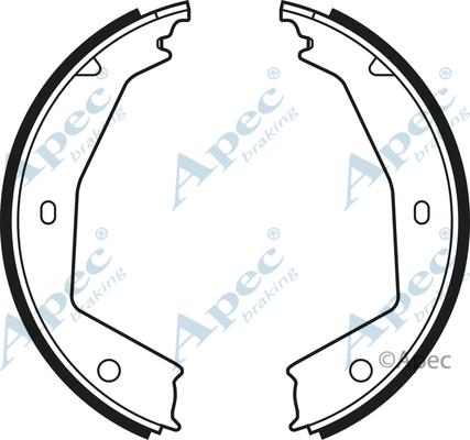 Brake Shoe Set, parking brake (SHU567)