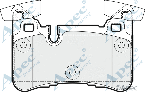 Brake Pad Set, disc brake (PAD1769)