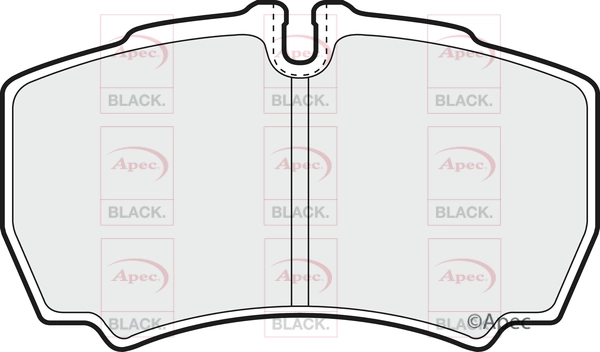 Brake Pad Set, disc brake (PAD1277B)