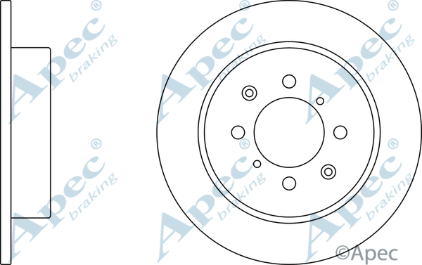 Brake Disc (DSK2355)