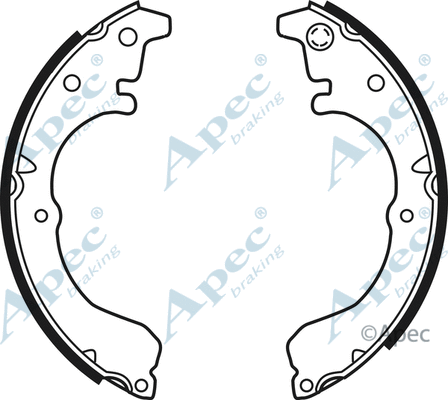 Brake Shoe Set (SHU525)
