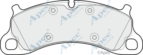 Brake Pad Set, disc brake (PAD1947)