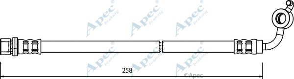 Brake Hose (HOS3603)