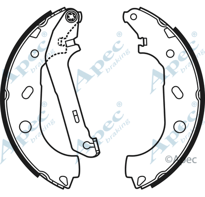 Brake Shoe Set (SHU658)