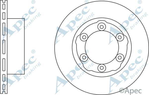 Brake Disc (DSK2908)