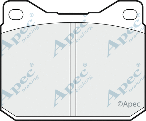 Brake Pad Set, disc brake (PAD267)
