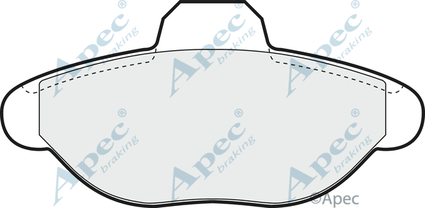 Brake Pad Set, disc brake (PAD796)
