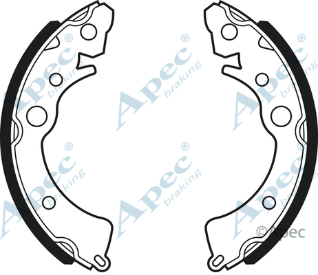Brake Shoe Set (SHU368)