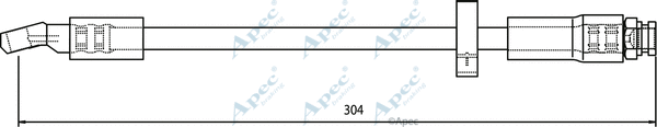 Brake Hose (HOS3104)