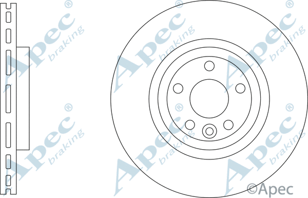 Brake Disc (DSK3384)