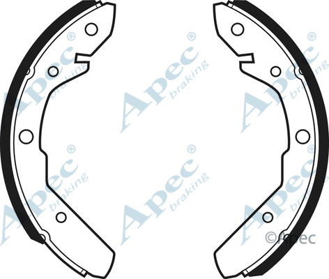 Brake Shoe Set (SHU119)
