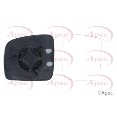 Mirror Glass, exterior mirror (AMG2046)