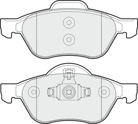 Brake Pad Set, disc brake (PD3071)