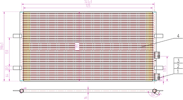 Condenser, air conditioning (7110364)