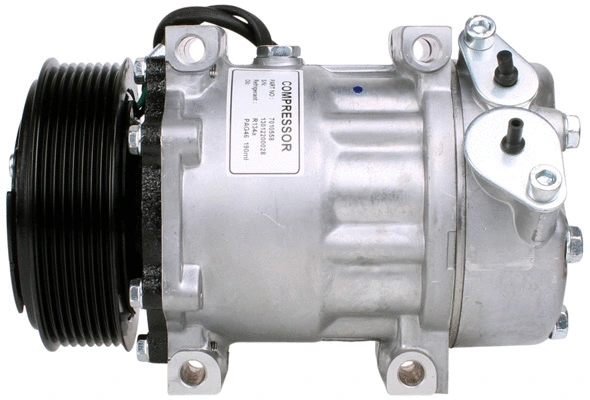 Compressor, air conditioning