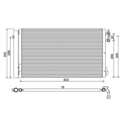 Condenser, air conditioning (7110386)