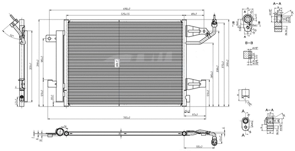 Condenser, air conditioning (7110299)
