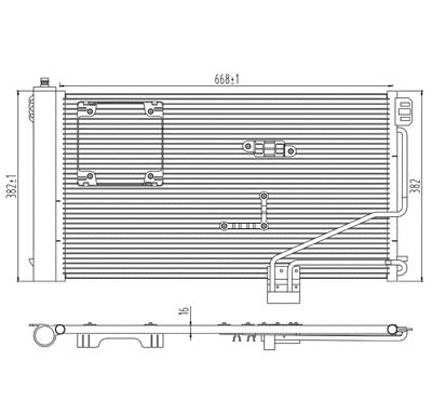 Condenser, air conditioning (7110404)